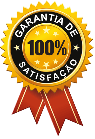 Selo de garantia 100% satisfação